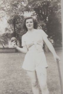 June as a teenager at Kelso Home.