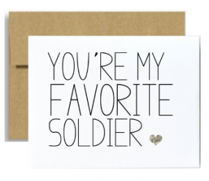 Soldier card